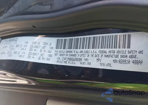 2016 Jeep Cherokee Sport из США, поврежденный, VIN 1C4PJMAB0GW266984